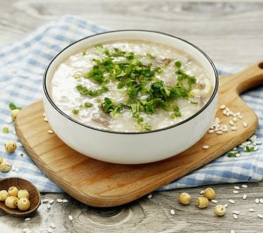 đau răng ăn cháo