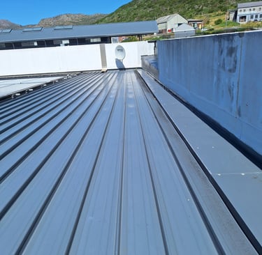 Harbor Bay Mall roof inspection, Simons Town, Cape Town, Environmental Pro Construction