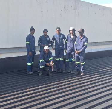 Environmental Pro Construction team, Bloemfontein project
