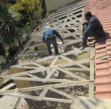 Krugersdorp structural roof restoration Environmental Pro Construction