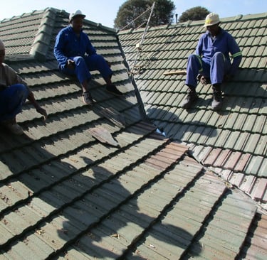 Roof restoration Blairgowrie, Randburg