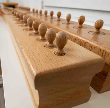 Montessori Knobbed Cylinders