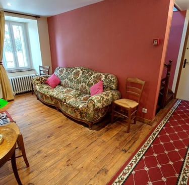 Les Sources - salon des invités 1er étage