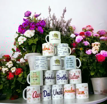 Selection of Little Oak Gift Mugs