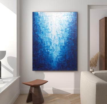"Blue Light" 30x40 Pensacola home studio