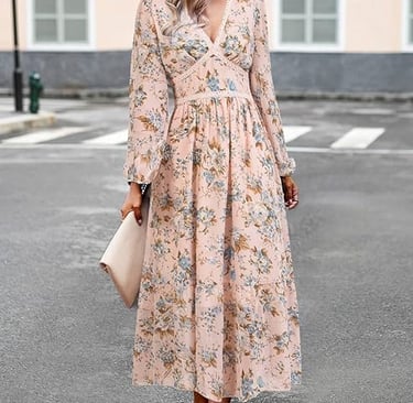 vestido floreado amazon link