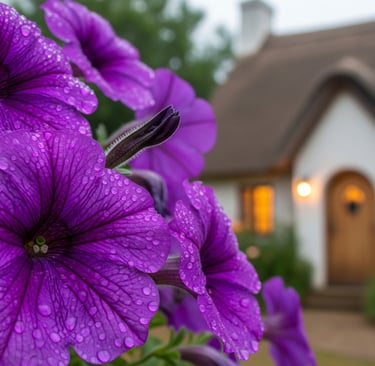 a house with a house in the background