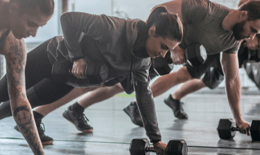 imagem de um treinamento funcional