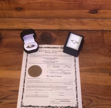 Rings & Wedding Licence