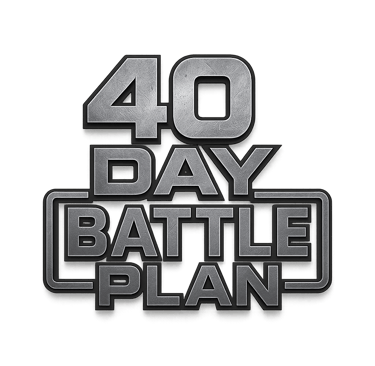 The 40 Day Battle Plan Logo