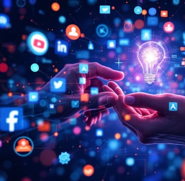 Redes Sociales Inteligencia Artificial Pequeñas Empresas
