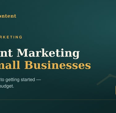 content marketing for SMB
