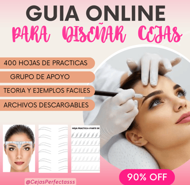 Manual para diseño de Cejas Aprendelbog