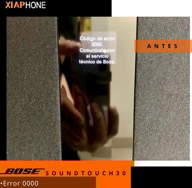 error 0000 en bose soundtouch 30