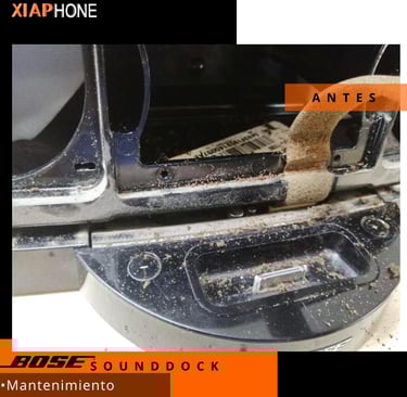 puerto de 30 pines, puerto de bluetooth soundock 