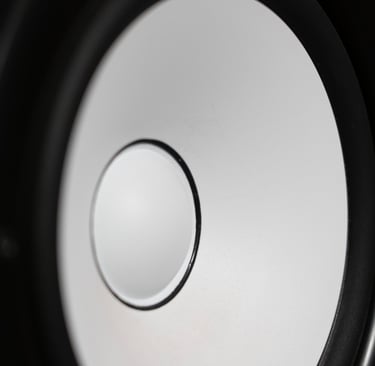 high-tech speaker at Vox Music Recording Studio in South Manchester