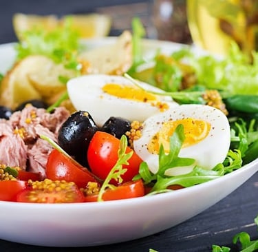 prato refeição saudável