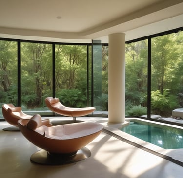 Bright living room with modern inventory