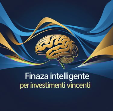 immagine di un cervello che rappresenta finanza intelligente per il 2025