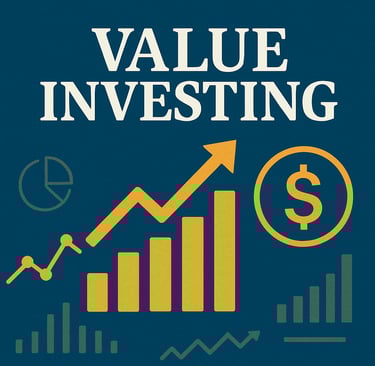 immagine che rapprresenta un grafico a barre in crescita grazie al value investing