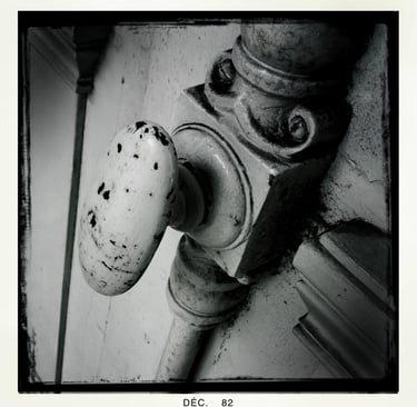 Ancienne poignée de porte
