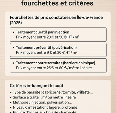 Tarif moyen traitement 