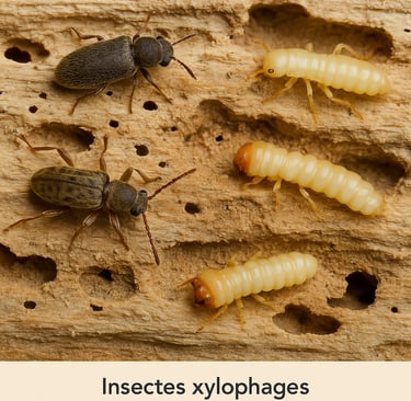 Insectes xylophages