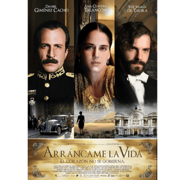 Portada de la película Arráncame la Vida.