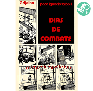 Portada y calificación del libro Días de combate.