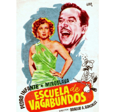 Portada de la película Escuela de Vagabundos.