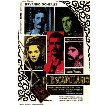 Portada de la película El Escapulario.