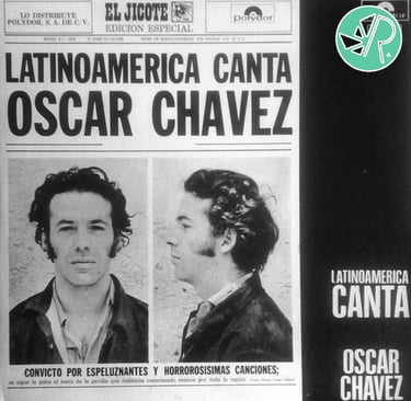 Portada y calificación del disco Latinoamerica Canta.