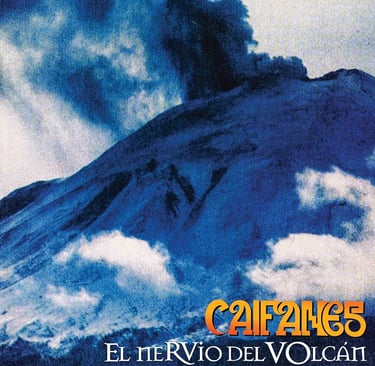 Portada del disco El Nervio del Volcán.