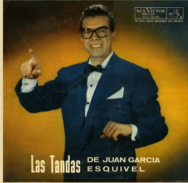 Portada del disco Las Tandas de Juan García Esquivel.