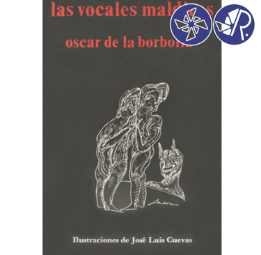 Portada y calificación del libro Las Vocales Malditas.