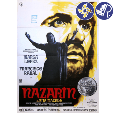 Portada y calificación de la película Nazarín.