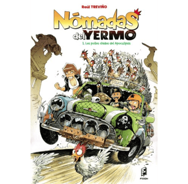 Portada del libro Nómadas del Yermo.