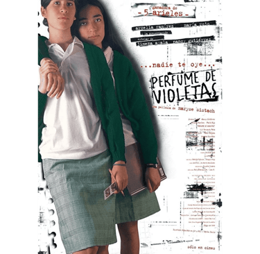 Portada de la película Perfume de Violetas.