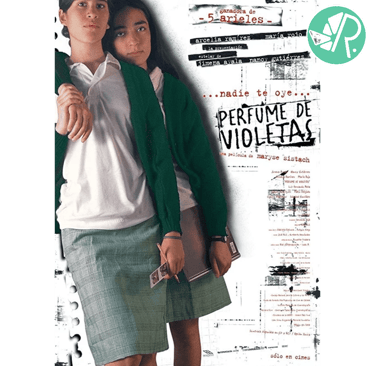 Portada y calificación de la película Perfume de Violetas.