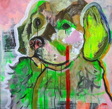 Portada del disco Perro Verde y Triste.