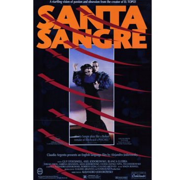 Portada de la película Santa Sangre.
