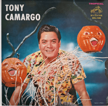 Portada del disco Tony Camargo.