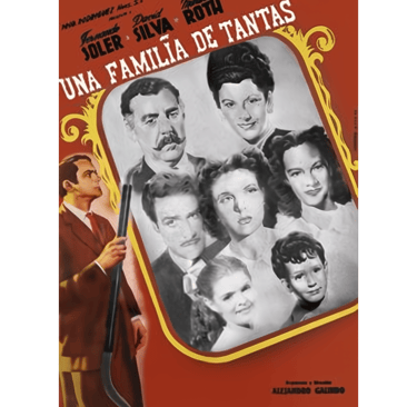 Portada de la película Una Familia de Tantas.