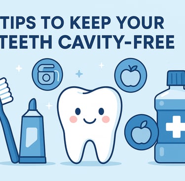 simple tips to keep teeth cavity free and teeth decay