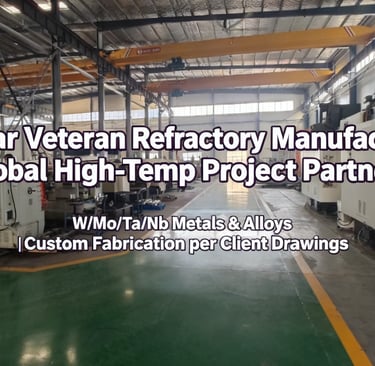 Tungsten and molybdenum products manufacturer in China
