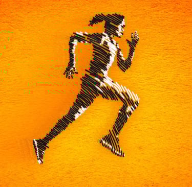 SEO Female Running