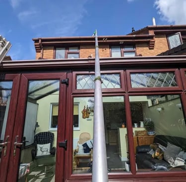 gutter clear using vacuum