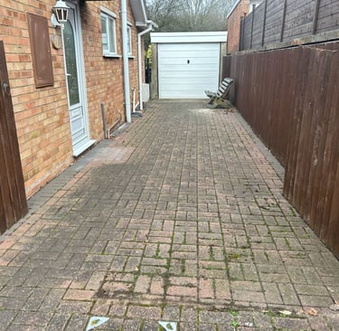 tired block paving