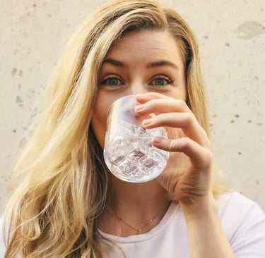 CuH₂O, copper infused, chlorine free, water solutions,