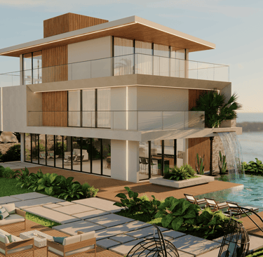 projeto da casa Bela Vista triplex